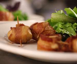 scallops wrapped in bacon